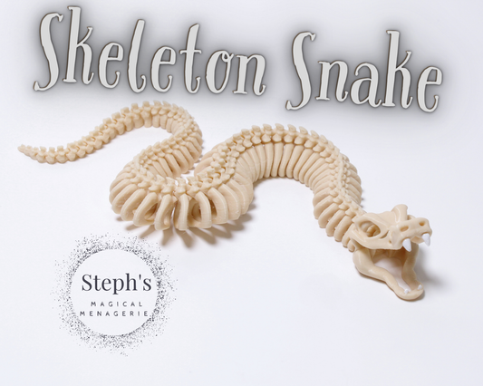 The Skeleton Snake – A Relic of Legendary Whimsy and Mischief