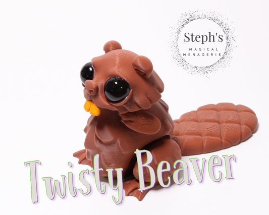 Introducing the Twisty Beaver – A Quirky Critter with a Cheeky Surprise!
