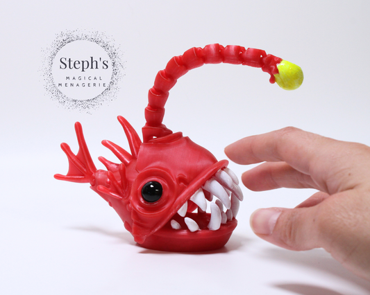 From the Depths: Meet Your New Desk Guardian, the Twisty Anglerfish