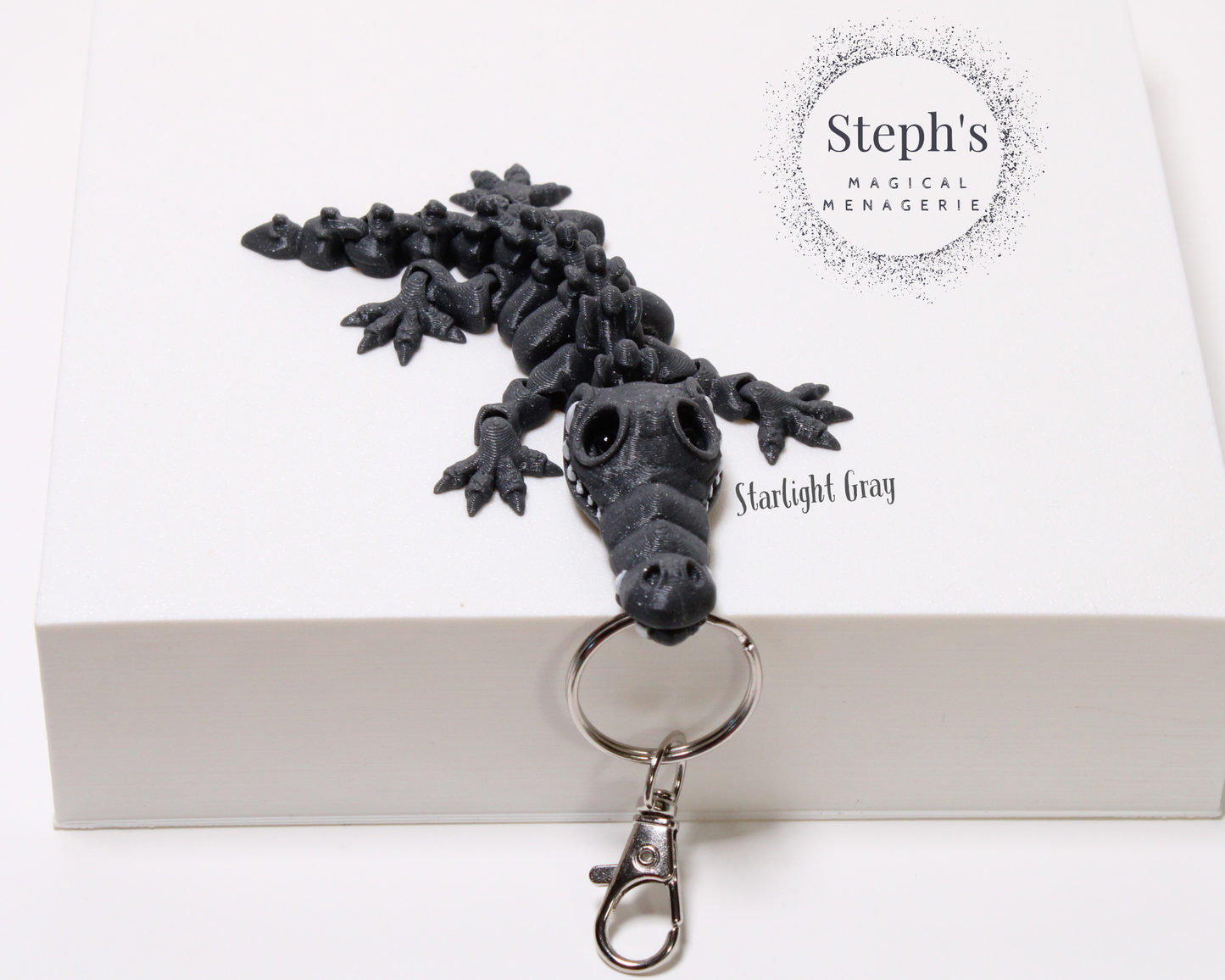 Mini Articulated Skeleton Crocodile
