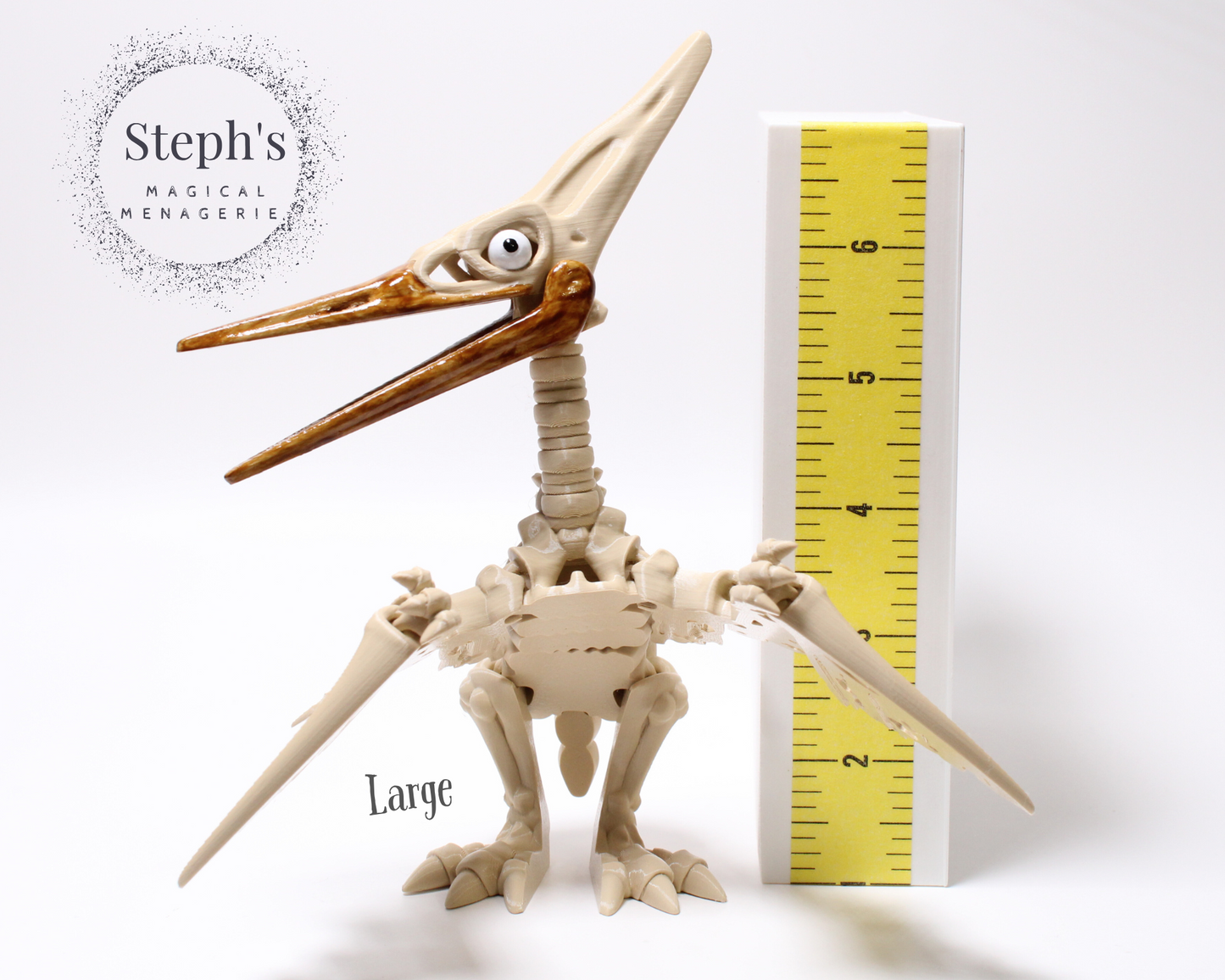 Pteranodon Skeleton (With Eyes)