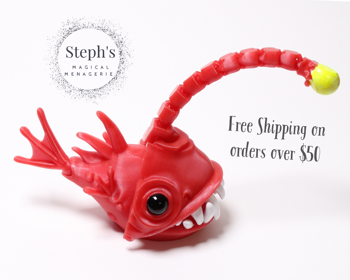 Twisty Anglerfish – Articulated Creepy Collectible