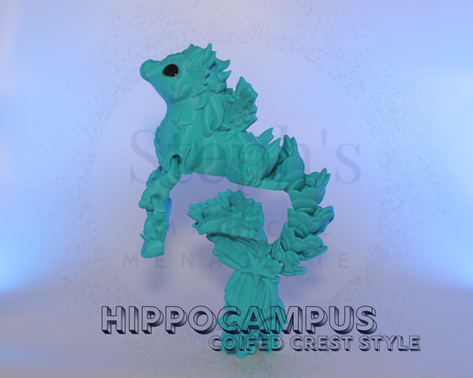 🌊 A Majestic New Arrival: The Coif‑Crested Hippocampus Emerges!