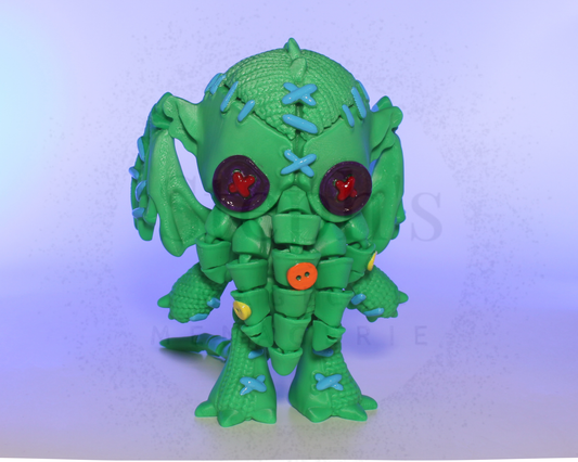 Now... A Soft and Stitched Visitor Appears… Meet the Stuffed Cthulhu!