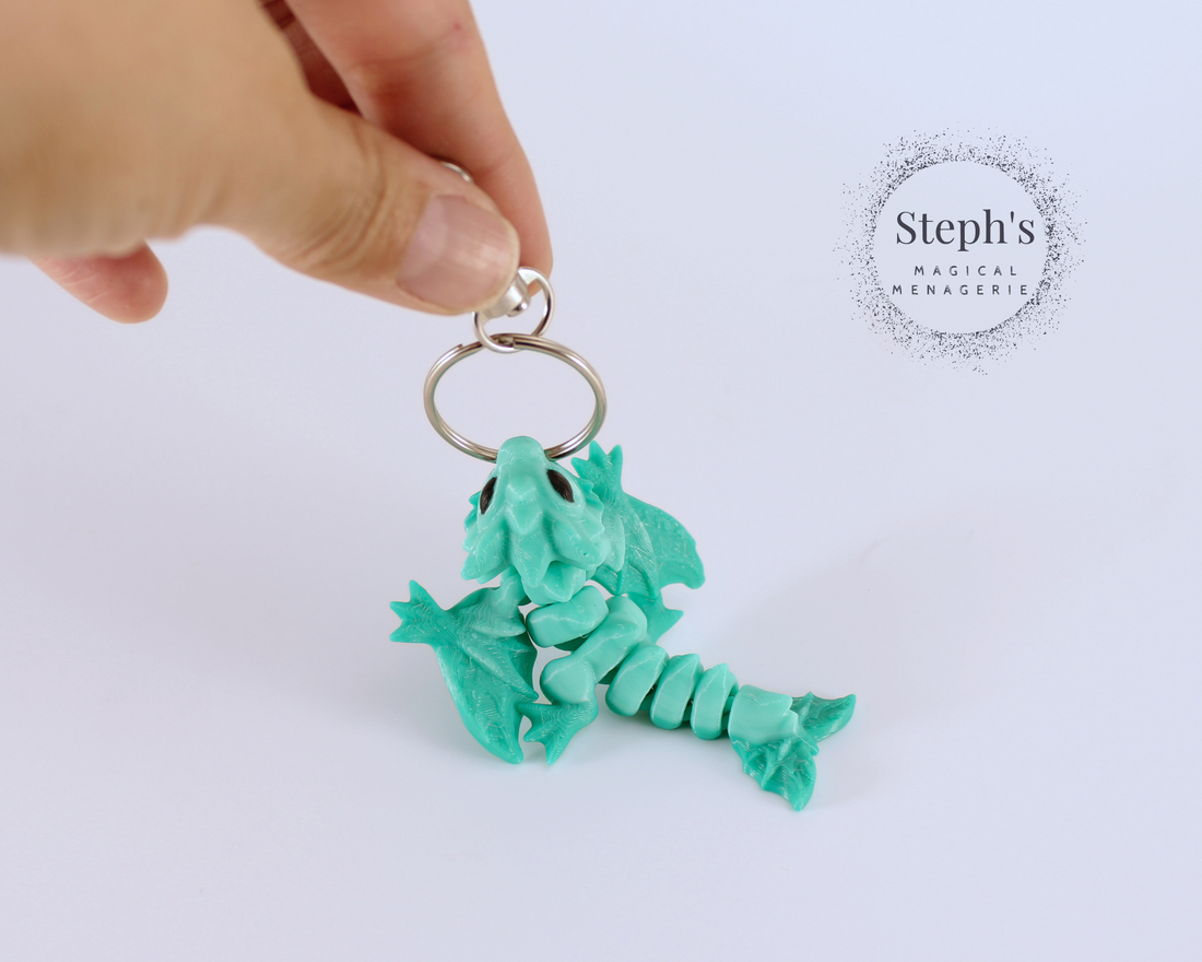 Meet Your New Adventure Companion: Tiny Wyvern Keychains