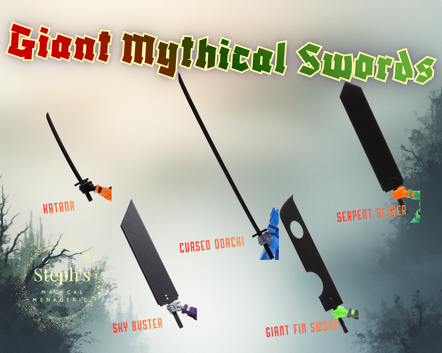 Giant Mythical Swords