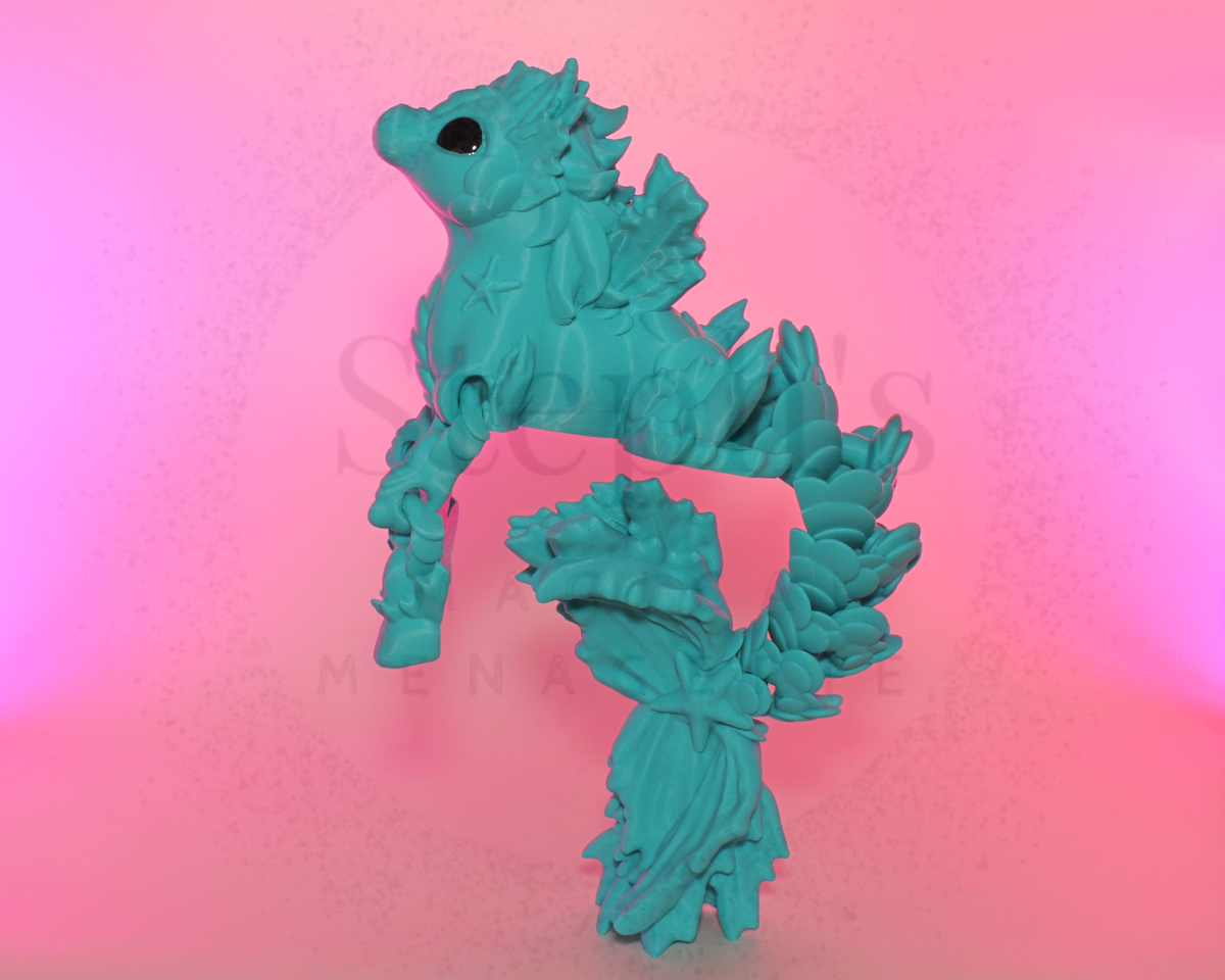 🌊 Coif‑Crested Hippocampus