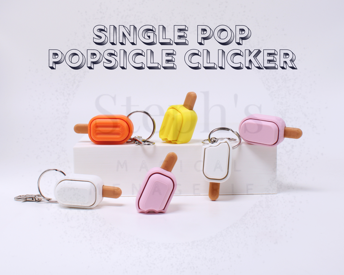 Fidget Popsicle Clicker - Single Pop