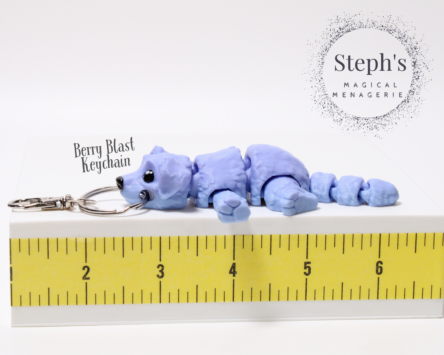 Miniature Dog|Keychain or Pocket Buddy|Hand-Painted|Cute & Collectible