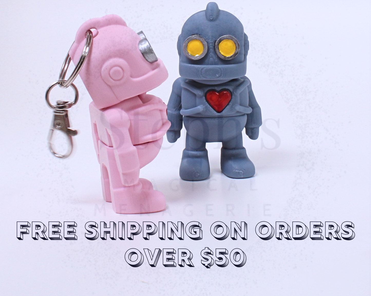 Tiny Lovebot - Pocket Buddy or Keychain Companion