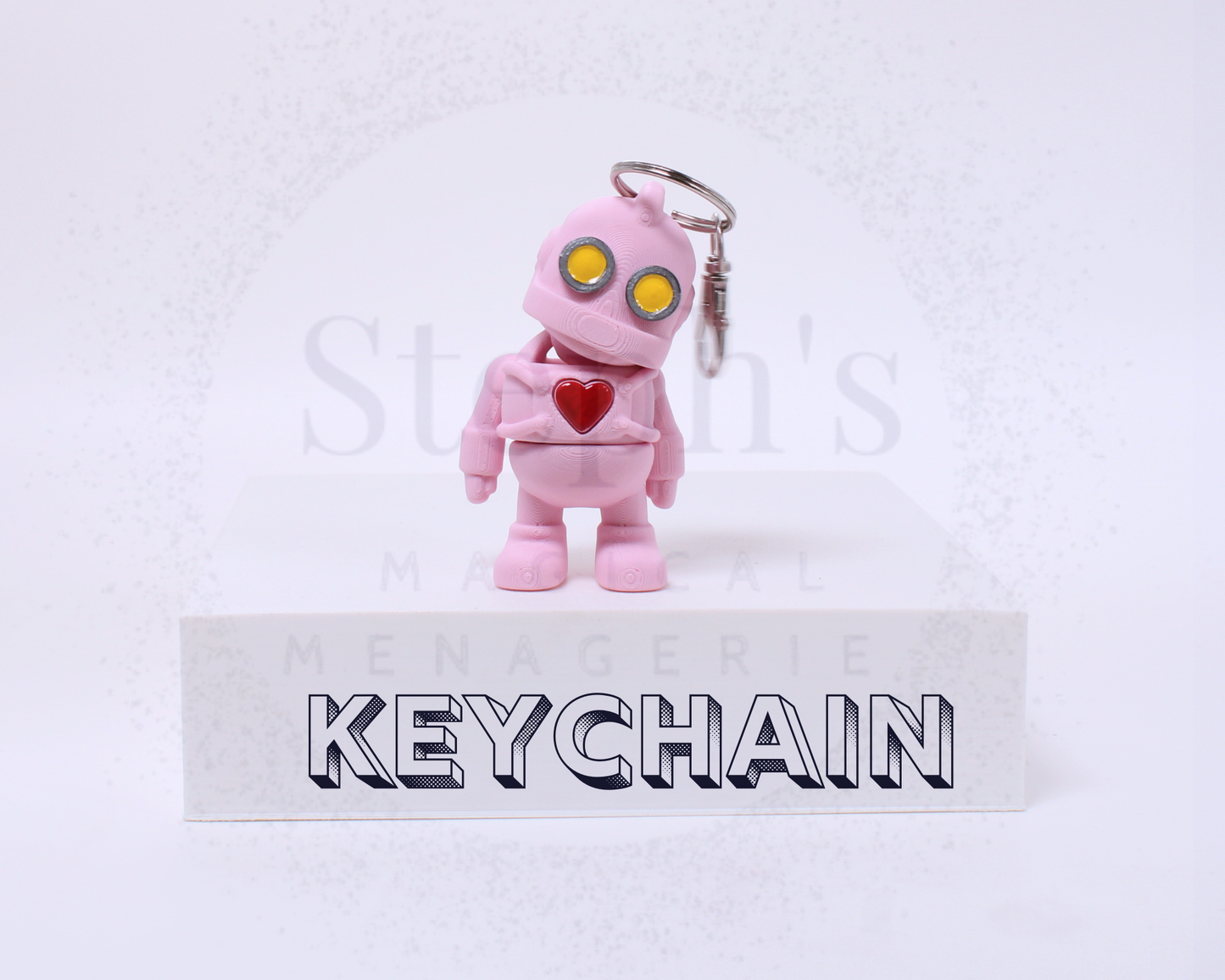 Tiny Lovebot - Pocket Buddy or Keychain Companion