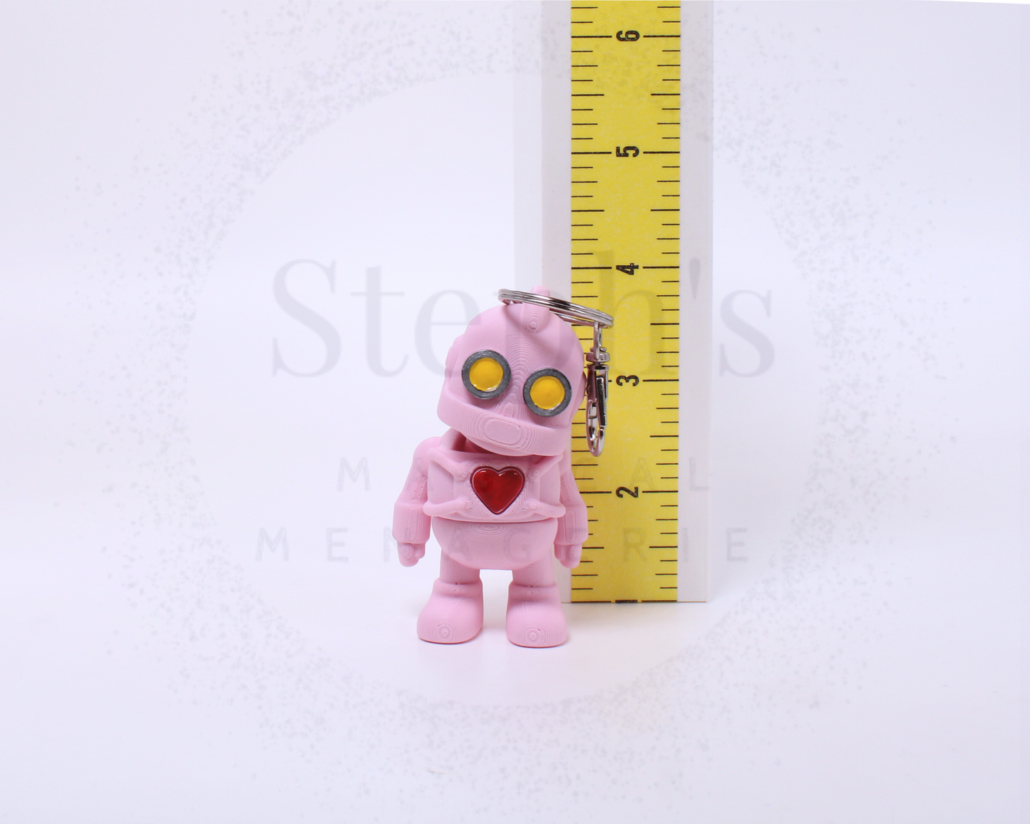 Tiny Lovebot - Pocket Buddy or Keychain Companion
