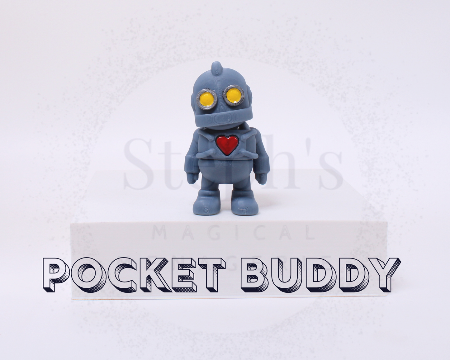 Tiny Lovebot - Pocket Buddy or Keychain Companion
