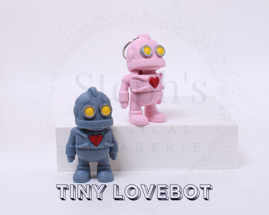 Tiny Lovebot - Pocket Buddy or Keychain Companion