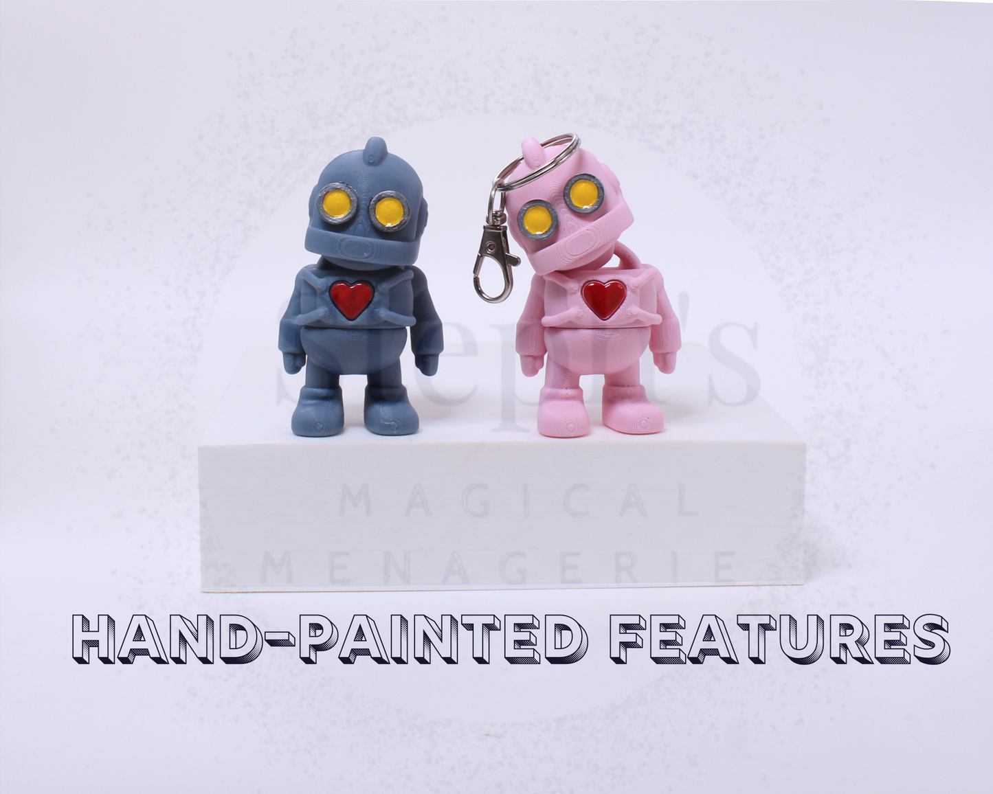 Tiny Lovebot - Pocket Buddy or Keychain Companion