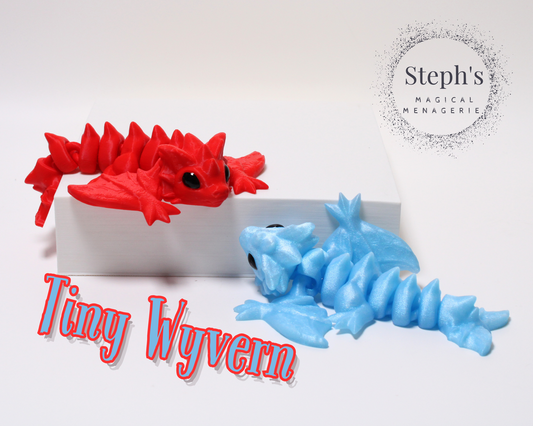 Tiny Wyvern – A Playful Guardian with Glossy Eyes & Fierce Cuteness