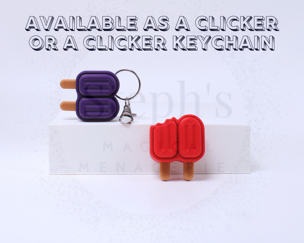 Fidget Popsicle Clicker - Twin Pop