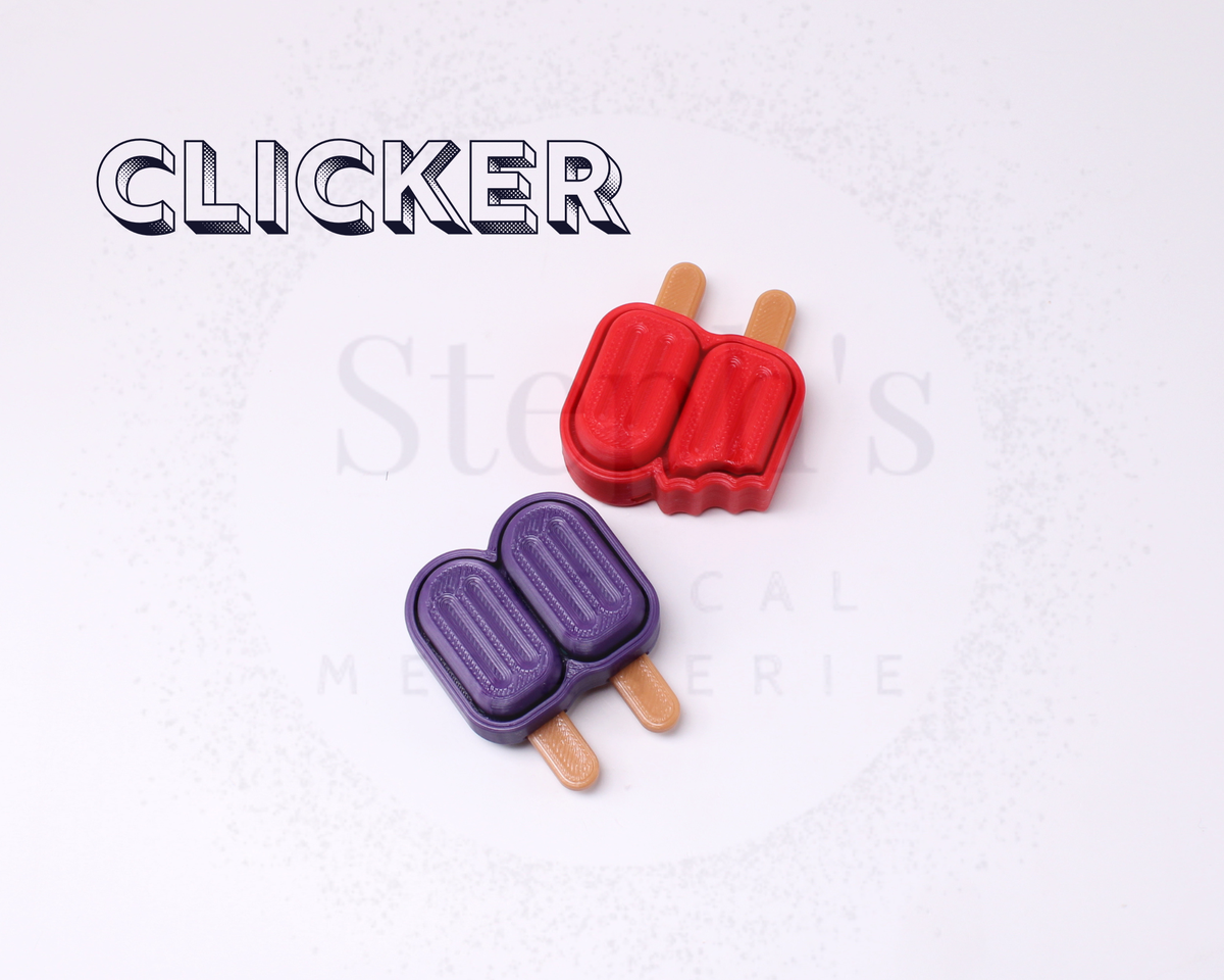 Fidget Popsicle Clicker - Twin Pop